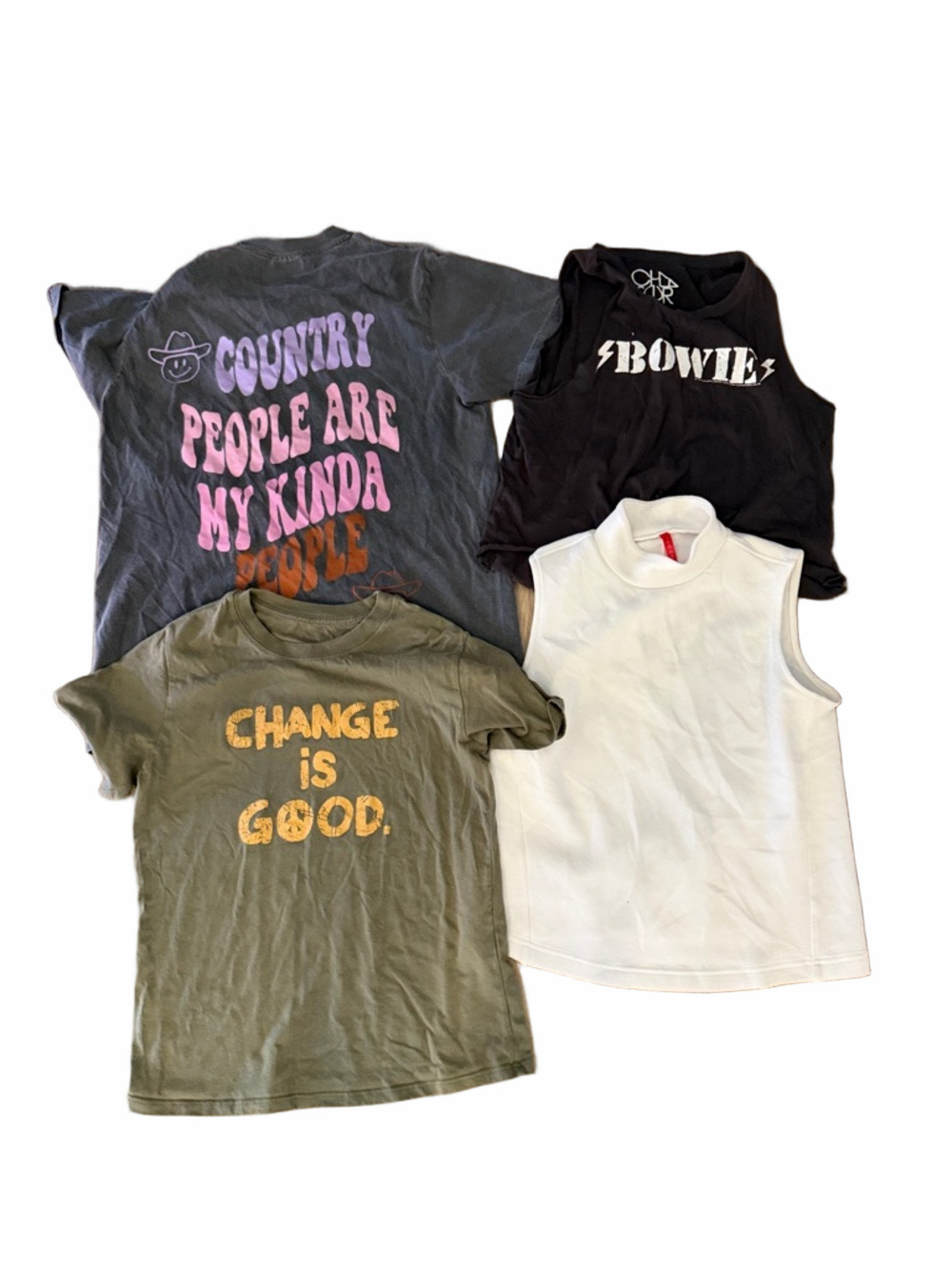 Bundle of Four Women’s Tops Size S/M
